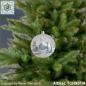 Preview: Christmas tree decorations Christmas tree ball glass ball with decor village church in winter