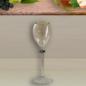 Preview: Carafe and shot glass crystal clear with pearl