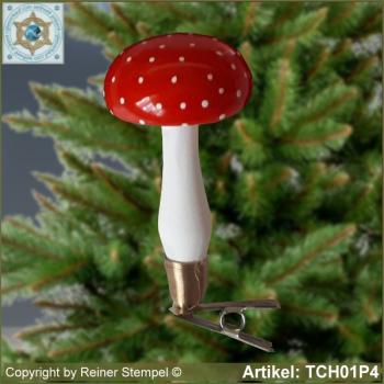 Christmas tree decorations Fly agaric