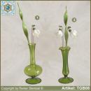 Glass flowers snowdrop Set 3- or 4-pc.