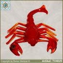 Glass animals glass figurines zodiac sign crayfish
